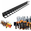 VOCUE Wall Mounted Tool Organizers Storage Rack for Screwdrivers and Pliers,Steel Workshop Storage Rack with 14 Holes view 2