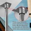 Gen 3 Pipe Adapter, 20 Pole Mount for Gen 3 Standard Dish, Gen 3 Mounting Kit, Gen3 V3 Mount Accessories view 3