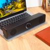 HOMSFOU Wired Sound Bar 2.0 Speaker System with Subwoofer for Tv Pc Mobile Devices Small Surround Sound System Clear Stereo Audio view 2