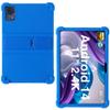 AKNICI Case for DOOGEE T35/ DOOGEE T30SE/ DOOGEE T30S/ DOOGEE T40/ DOOGEE T30 Ultra/DOOGEE T30 Pro Tablet 11 Inch, Soft Silicone Heavy Protective Cover with Adjustable Kickstand, Blue view 1