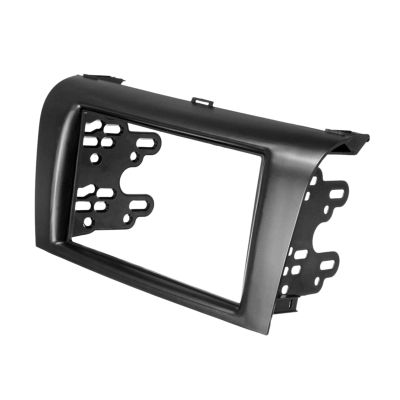 BINGLEI Car InteriorRadio Panel 2DIN Car Stereo Radio DVD Fit for Fascia Fascias Dash Panel Plate Trim Kit Frame Cover Fit for Mazda 3 Fit for AXELA 2004-2007 2008 2009 Decoration,Radio Panel