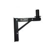 Speaker Wall Mount, 45 lb Capacity, Adjustable, Black view 2
