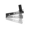 Speaker Wall Mount, 45 lb Capacity, Adjustable, Black view 3
