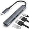 USB C Adapter 4-in-1 Hub PD Type-C Charger Port Compatible with Samsung Galaxy S22/Plus/Ultra, USB Splitter view 3