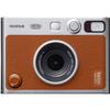 FUJIFILM INSTAX Mini EVO Hybrid Instant Camera Brown + Fuji Instax Film 20 Sheet + Custom Case & Album 32GB Micro SD Memory Card Accessory Bundle view 3