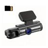 1080P Dash Cam for Cars Dual Camera Front and Inside car Camera with IR Night Vision Loop Recording Wide Angle Car DVR Camera(Dual Lens with 32GB) view 1
