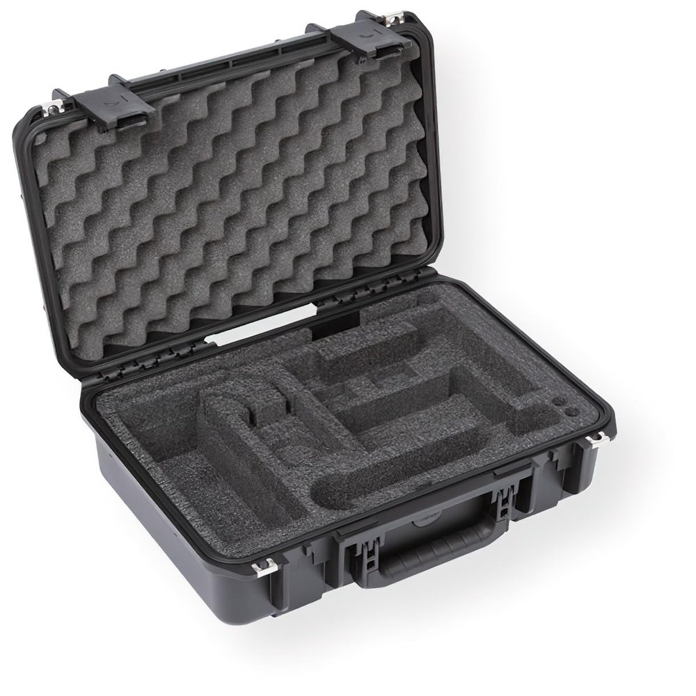 3I-1711-XLXD iSeries 1711-6 Hard Case; For use with Shure BLXR, GLXDR, SLX, SLX-D, QLX-D, and ULX-D Wireless Systems; Resistant to Impact Damage; Complete Gasket Seal; Molded-in Hinge