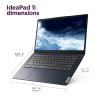 Lenovo IdeaPad 14" Essential Business Laptop Computer, 4GB RAM 1.1TB Storage (1TB SSD+128GB eMMC), Intel Dual Core Processor, Windows 11 Pro with Microsoft Office Lifetime Suite, PLUSERA Earphones view 4