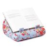 Bookcouch Roses - Blumenmotiv hellblau - Lesekissen fr Bcher und Tablets - Buchstnder - Tablethalter - Lesehillfe - Deutsche Ausgabe view 2