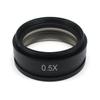 JOEBO Microscope Kit 0.5X Barlow Objective Lens Working Distance 160 mm Auxiliary Lens for Stereo Microscope with Mounting Size M42 M48 M50 M52 x 0.75mm Microscope Lens Adapters(Mounting Thread 42mm) view 1