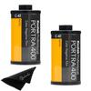 Kodak Portra 400 Film - 2 Pack of 36exp Rolls for 35mm Cameras with balveli Premium Microfiber Cloth view 1