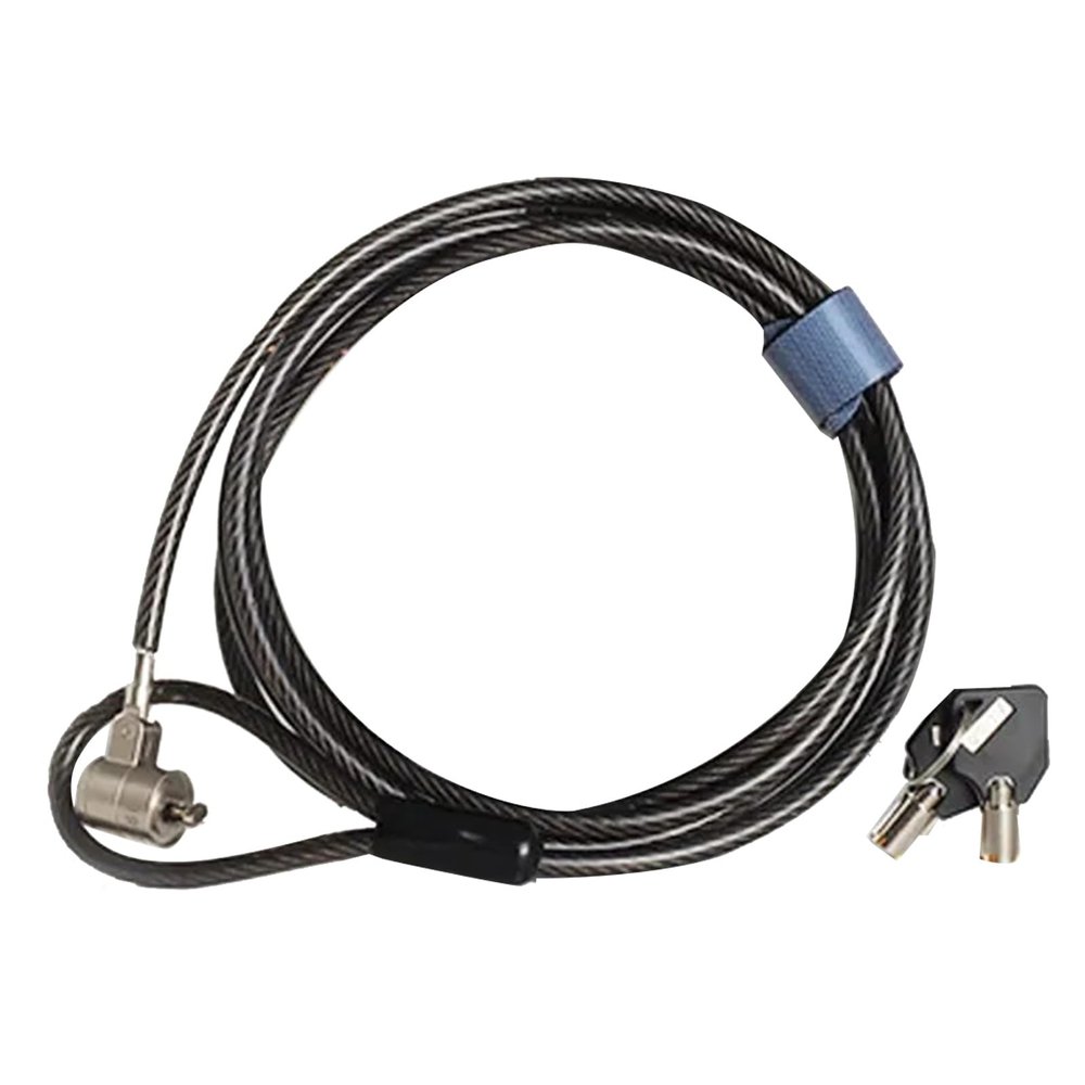 COYENRAT PC Laptop Cable Lock & Security Computer Lock Metal Locks for 6x2.5mm Hole Computer Lock Anti-Theft Chain 2meter Cable