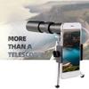 10-300X Zoom Portable Strong Binoculars Long Range Spyglass Monocular Telescope w/Phone Clip view 4
