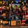 QAUYYW Solar Hand Crank Emergency Radio, 20000mAh AM FM NOAA Weather Radio view 2