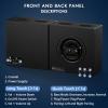 MFR A6SIS 6.5" Plug-and-Play TWS Pairing Gaming Speakers Studio Monitor Speaker, High-Performance Bookshelf Speaker for Professional Audio and Home Use, Perfect for Music Producers, Audio Engineers view 4