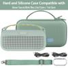 co2CREA Hard Case and Silicone Case Replacement for Bose New SoundLink Flex 2nd Gen/Bose SoundLink Flex Bluetooth Portable Speaker, Protective Case with Carabiner and Shoulder Strap (Alpine Sage Case) view 2