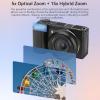 5K Mirrorless Camera for Photography, 64MP Intelligent Focusing Vlogging Camera for Travel, 3.2in Rotatable 15X Digital Zoom, Compact Point and Shoot Cameras view 4
