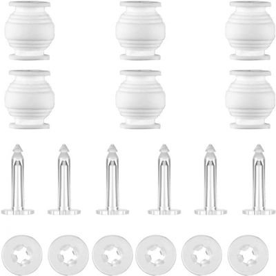 Phantom 3 Drone Camera Mount Holder Replacement Damping Balls 6pcs Anti Fall Off Anti Drop Pins Rubber Damper Compatible With Similar Drones