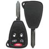 Darycom Replacement Keyless Remote Head Key Fob for Compatible with Dodge Avenger 2009 FCC OHT692713AA OHT692427AA KOBDT04A Part Number 68029834 68029834AA 68003389 68003389AA view 1