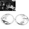 Cnaloo12 Motorcycle Chrome Front Speaker Grill Cover, Flame Speaker Grill Accent Trim Cover for Harley Touring FLHTP, FLHTCU, FLHTCUL, FLHXSE, FLHX 2014-2022 view 4