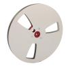 1/4 7 Inch Empty Tape Reel Aluminum Alloy Record Pickup Reel 3 Holes for Rewinding (Silver) view 4