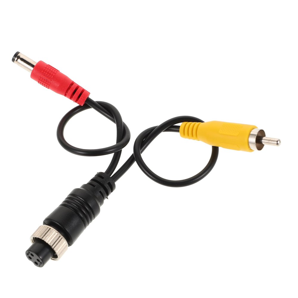CHILDWEET Female Connector Cable and Dc Plugs for Reverse Camera and Video Monitoring Systems Versatile Line for Enhanced Vehicle and Navigation