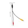 CHILDWEET Female Connector Cable and Dc Plugs for Reverse Camera and Video Monitoring Systems Versatile Line for Enhanced Vehicle and Navigation view 2