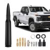 5.3inch Car Short Antenna Fit for Chevy Silverado & GMC Sierra Trucks 50 Cal Truck Antenna Accessories(Black) view 1