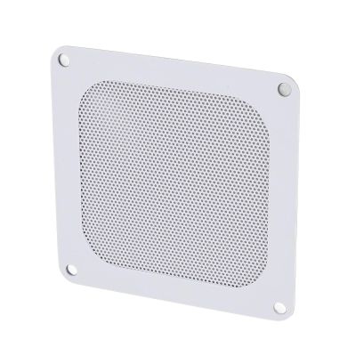 Zerodis Case Fans Magnetic Frame Easy to Install and Computer Fan Grills for Chicken Coop Vent Fan 3.66x3.66in 4Pcs PC Fan Dust Mesh PVC Material Enduring (White)