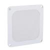 Zerodis Case Fans Magnetic Frame Easy to Install and Computer Fan Grills for Chicken Coop Vent Fan 3.66x3.66in 4Pcs PC Fan Dust Mesh PVC Material Enduring (White) view 4