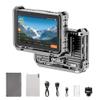 VILTROX DC-X3 Touchscreen Camera Monitor Kit with Rig Cage, 2000 nits 4K SDI HDMI in/Out Video Field Monitor Kit with Sunshade Hood, 3D LUT, Waveform, Histogram & Vectorscope Tools, Black view 1