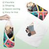 Shoblo Music Guitar Pattern Protective Wrap 21.7"x21.7" Anti-scratch Lens Camera Wrap Self Adhesive Magic Cloth Lightweight Foldable Wrapper for DSLR Camera Lens Phone view 2
