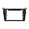Car Front Side Air Outlet Vent Frame Trim Compatib Car 2Din Stereo Radio 9/10.1 Inch Fascia Frame Audio Fitting Adaptor Facia Panel Frame Kits/Fit for Toyota RAV4 2013-2019 ABS Silver Car Stereo Radi view 1