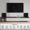 Bookshelf Speakers, 150 W Hi-Res Audio, Can Work with Bluetooth, 8" Active Bookshelf Speaker for Home Studio & Music - Black view 2