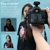 F12 Mini Camera Flash Speedlite for Canon/Nikon/Fuji/Sony/Ricoh GR3/GR3X Digital Film Cameras, Portable Mini Hot Shoe Flashlight for DSLR Cameras Grey view 2