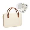 14inch Laptop Hard Shell Protective Case with Charger Storage Box (Beige,13/14inch) view 1