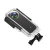 Dioche X3 Panoramic Camera Housing, 40M Underwater Diving Case with 98% Light Transmittance for Diving, Surfing, Kayaking view 1