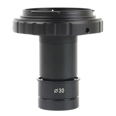 JOEBO Microscope Kit 23.2mm 30mm T2 Mount Adapter 2X Eyepiece Lens Digital Camera Adapter Microscope Lens Adapters