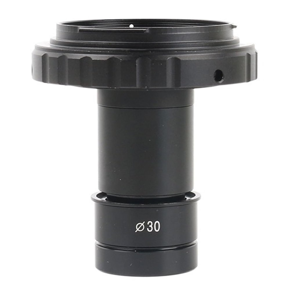JOEBO Microscope Kit 23.2mm 30mm T2 Mount Adapter 2X Eyepiece Lens Digital Camera Adapter Microscope Lens Adapters