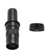 Lab Microscope Accessories Microscope Auxiliary Lens 0.3X 0.5X 0.75X 2.0X Barlow Auxiliary Objective Glass Lens for 180X C Mount Portable Zoom Lens HDMI VGA USB Microscope Camera(180x-G) view 1