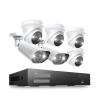 QDVOPHZA 8MP CCTV System 8CH H.265+ 4K Ultra HD PoE NVR Kit 2-Way Audio Spotlight Siren Outdoor Video Surveillance IP Camera Set(2T,5MP 2 Bullet 4 Dome) view 1