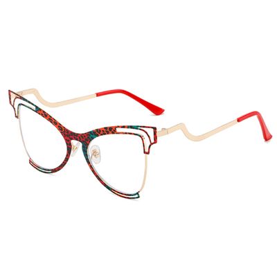 bullabulling Women Reading Glasses Blue Light Blocking Glasses for Women Computer Reading Glasses (red, 2.0, x)