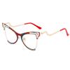 bullabulling Women Reading Glasses Blue Light Blocking Glasses for Women Computer Reading Glasses (red, 2.0, x) view 1