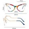 bullabulling Women Reading Glasses Blue Light Blocking Glasses for Women Computer Reading Glasses (red, 3.50, x) view 4