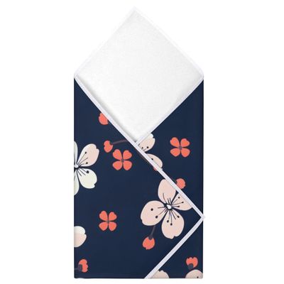 Shoblo Cute Cherry Flowers Protective Wrap 21.7"x21.7" Anti-scratch Lens Camera Wrap Self Adhesive Magic Cloth Lightweight Foldable Wrapper for DSLR Camera Lens Phone