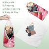 Shoblo Cute Strawberry Fruit Protective Wrap 21.7"x21.7" Anti-scratch Lens Camera Wrap Self Adhesive Magic Cloth Lightweight Foldable Wrapper for DSLR Camera Lens Phone view 2