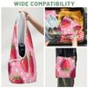 Shoblo Cute Strawberry Fruit Protective Wrap 21.7"x21.7" Anti-scratch Lens Camera Wrap Self Adhesive Magic Cloth Lightweight Foldable Wrapper for DSLR Camera Lens Phone view 3