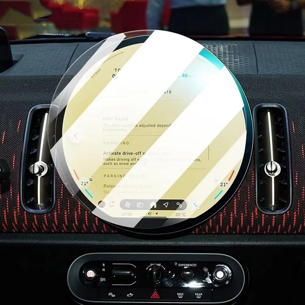 AERUIKJSCar Interior Accessories Navigation Screen Anti-Scratch Computer Protector Tempered,For MINI U25 COUNTRYMAN JCW 24-2025