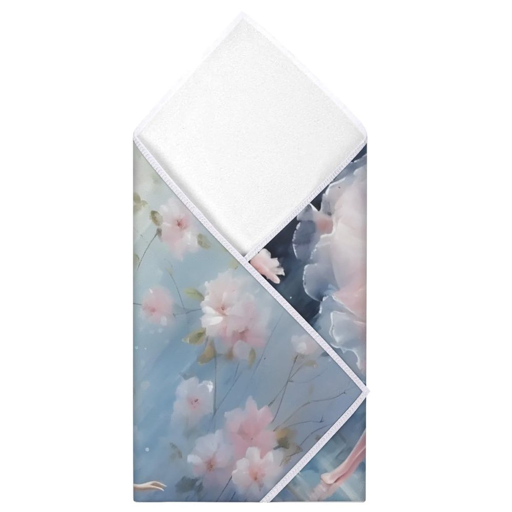 Shoblo Ballet Dancers Elegant Protective Wrap 21.7"x21.7" Anti-scratch Lens Camera Wrap Self Adhesive Magic Cloth Lightweight Foldable Wrapper for DSLR Camera Lens Phone