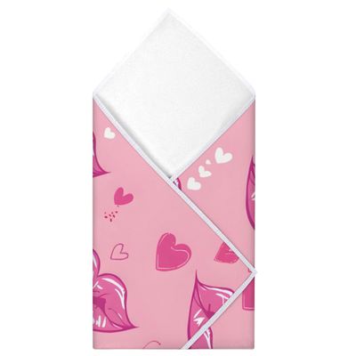 Shoblo Love Lips Protective Wrap 21.7"x21.7" Anti-scratch Lens Camera Wrap Self Adhesive Magic Cloth Lightweight Foldable Wrapper for DSLR Camera Lens Phone